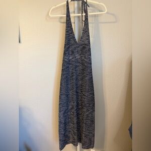 Rumored‎ Riptide Navy Backless Midi Dress Size Medium